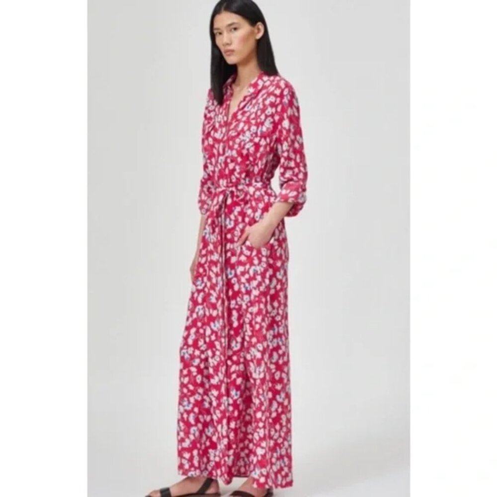 EUC Equipment Major Shirt Dress, Size M